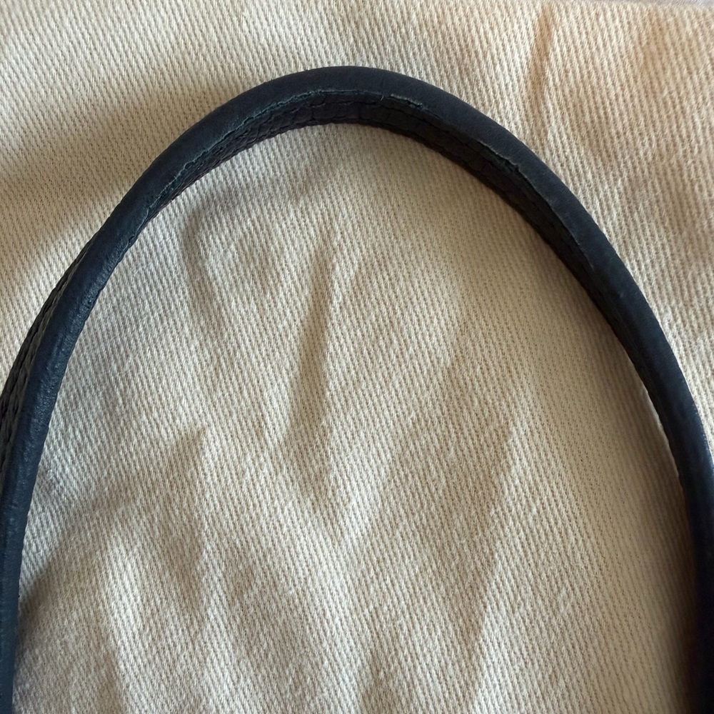 Louis Vuitton Black Embossed Monogram Neverfull Tote - Picture 16 of 16